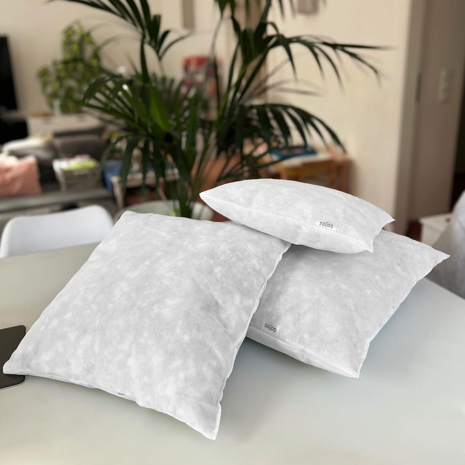 Goliez Kissenfüllung 2er Set – Atmungsaktiver Schaumstoff, waschbar