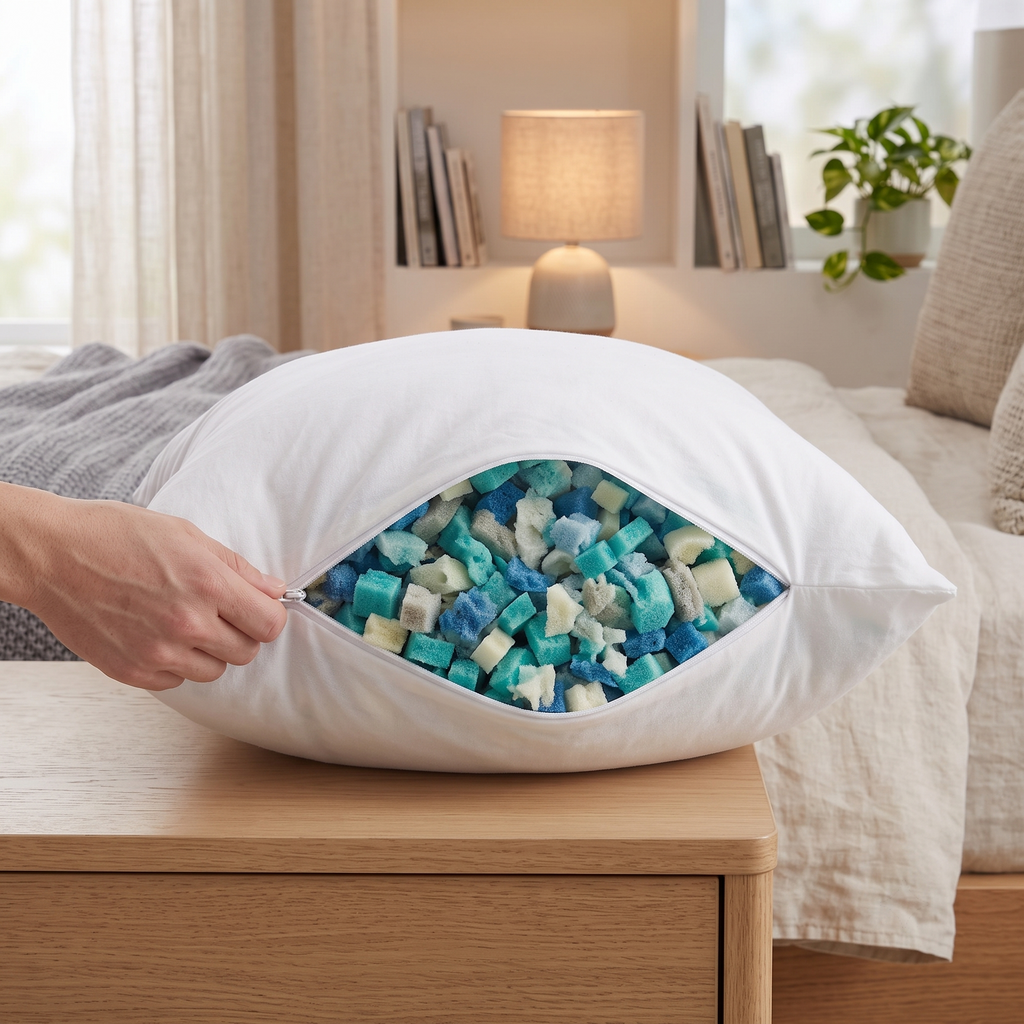 Shredded Memory Foam Filling – Bean Bag & Pillow Refill